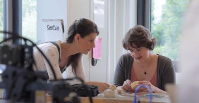 Arbeit in der Designwerksatt