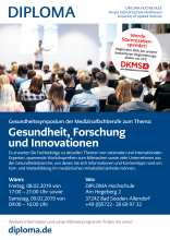 Flyer Symposium der Gesundheits- und Medizinalfachberufe DIPLOMA 